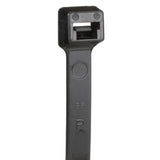 Panduit PLT9LH-C0 | Pan-Ty PLT9LH-C0 Cable Tie, Black, UV PA6.6, 30.5"L, 120lb, PK100