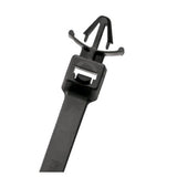 Panduit PLWP1.5I-D30 | Pan-Ty Wing Push Mount Tie, Black, High Heat PA6.6, 6"L, 40lb