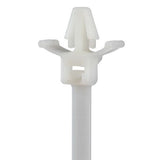Panduit PLWP2SA-D | Pan-Ty PLWP2SA-D Wing Push Mount Cable Tie, PA6.6, 7.7"L, 50lb, PK500