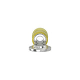 Panduit PN10-10R-L | Pan-Term PN10-10R-L Ring Terminal, Yellow, Nylon, 10-12 AWG, #10 Stud, PK50