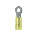 Panduit PNF10-10R-L Ring Terminal, nylon insulated, 12 - 10 AWG, #10 stud size, funnel entry 50 PK