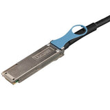 Panduit PQSF2PXA2MBL | 100G QSFP28 DAC Assembly, 30AWG, 2M, Black