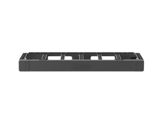 Panduit PR2HF1 | PatchRunner 2 Horizontal Single-Sided Manager, 1RU, Black