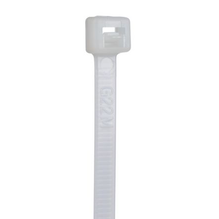 Panduit PRT2S-C | Pan-Ty Prt2S-C Releasable Cable Tie, Pa6.6, 7.4"L, 50Lb, Pk100