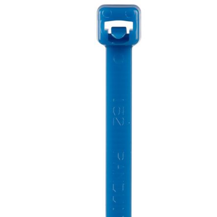 Panduit PRT2S-M6 | Pan-Ty PRT2S-M6 Releasable Cable Tie, Blue, PA6.6, 7.4"L, 50lb, PK1000