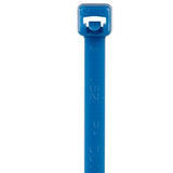 Panduit PRT2S-M6 | Pan-Ty PRT2S-M6 Releasable Cable Tie, Blue, PA6.6, 7.4"L, 50lb, PK1000