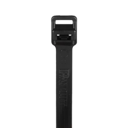 Panduit PRT5EH-C0 | Pan-Ty PRT5EH-C0 Releasable Cable Tie, Black, UV PA6.6, 20.1"L, 250lb, PK100