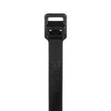 Panduit PRT5EH-C0 | Pan-Ty PRT5EH-C0 Releasable Cable Tie, Black, UV PA6.6, 20.1"L, 250lb, PK100