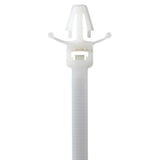 Panduit PRWP1S-D | Pan-Ty PRWP1S-D Releasable Wing Push Mount Tie, PA6.6, 5.2"L, 50lb, PK500