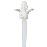 Panduit PRWP1S-D | Pan-Ty PRWP1S-D Releasable Wing Push Mount Tie, PA6.6, 5.2"L, 50lb, PK500
