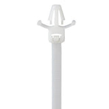 Panduit PRWP1S-D | Pan-Ty PRWP1S-D Releasable Wing Push Mount Tie, PA6.6, 5.2"L, 50lb, PK500