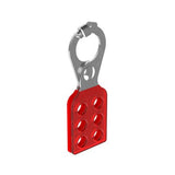 Panduit PSL-1 | PSL-1 Hasps, Zinc-Plated Steel, Red, 4.62"x1.62", PK12