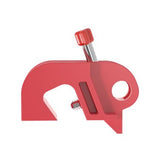 Panduit PSL-CBILNT | PSL-CBILNT Circuit Breaker Lockout I-Line no tool, Nylon, Red, 2.05"x0.75", PK1