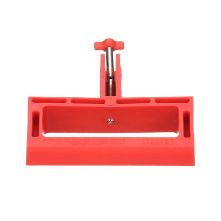 Panduit PSL-CBL Large Handle Circuit Breaker Lockout Device, 0.80";(Thick)x3";(W), Red