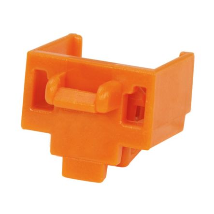 Panduit PSL-DCJB-OR-C | RJ45 Blockout Device, Orange