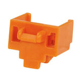 Panduit PSL-DCJB-OR-C | RJ45 Blockout Device, Orange