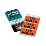 Panduit PSSB-13 Sign Book, ’;Danger High Voltage’; (10 Pg)