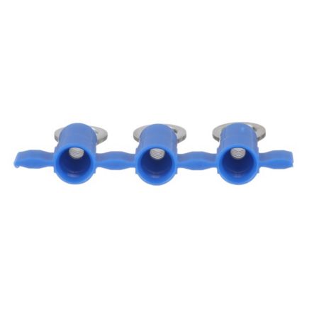 Panduit PV14-10RB-3K | Reel Smart Pv14-10Rb-3K Ring Terminal, Blue, Vinyl, 14-16 Awg, #10 Stud, Pk3000