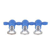 Panduit PV14-10RB-3K | Reel Smart Ring Terminal, Blue, Vinyl, 14-16 AWG, #10 Stud, PK3000