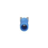 Panduit PV14-6LF-C | Pan-Term PV14-6LF-C Fork Terminal, Blue, Vinyl, 14-18 AWG, #6 Stud, PK100