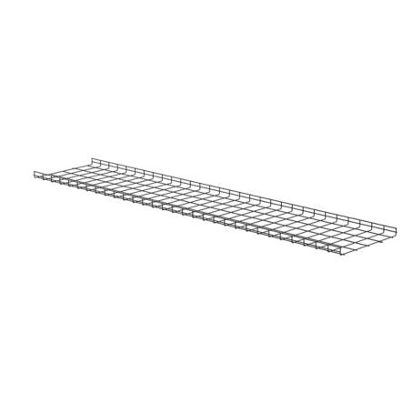 Panduit PWB2X24BL | Wire Basket 2" H x 24" W, Black Powdered Coated