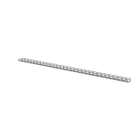 Panduit PWB2X4BL | Wire Basket 2"H x 4" W, Black Powdered Coat