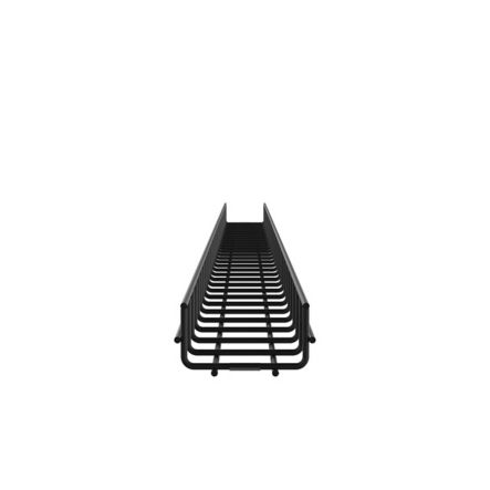 Panduit PWB2X4BL | Wire Basket 2"H x 4" W, Black Powdered Coat