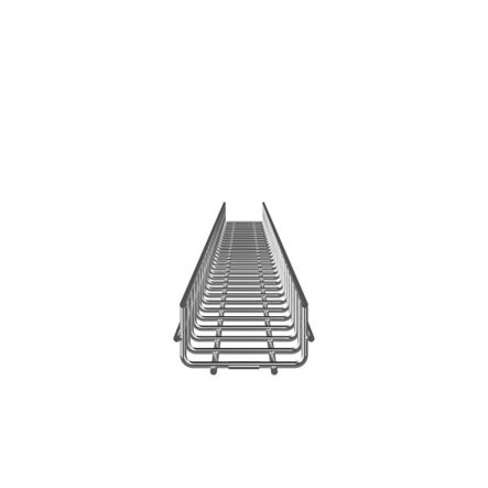 Panduit PWB2X4EZ | Wire Basket 2" H x 4" W, Electro Zinc