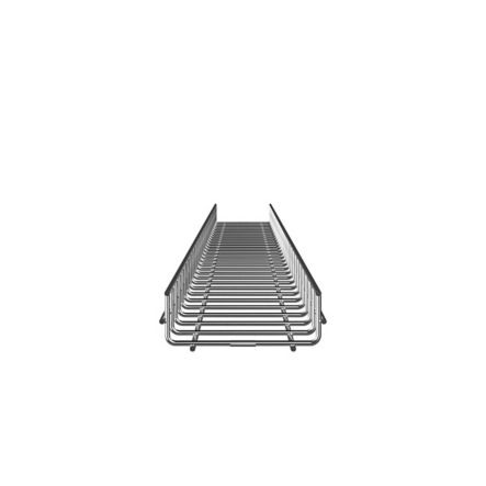 Panduit PWB2X6EZ | Wire Basket 2" H x 6" W, Electro Zinc