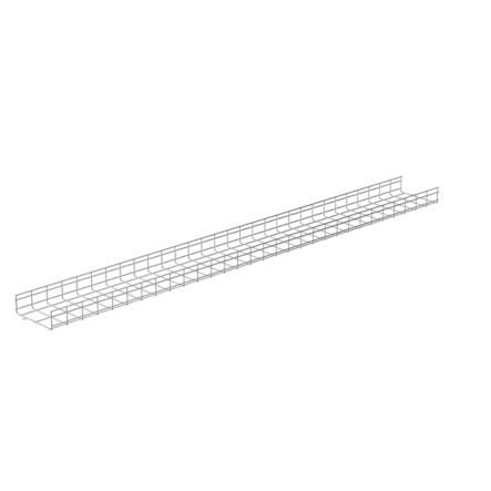 Panduit PWB4X12EZ | Wire Basket 4" H x 12" W, Electro Zinc