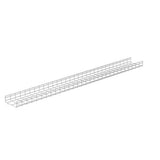 Panduit PWB4X12EZ | Wire Basket 4" H x 12" W, Electro Zinc