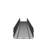 Panduit PWB4X18BL | Wire Basket 4" H x 18" W, Black Powdered Coated