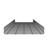 Panduit PWB4X24BL | Wire Basket 4" H x 24" W, Black Powdered Coated