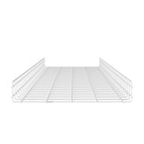 Panduit PWB4X24WH | Wire Basket 4" H x 24" W, White Powdered Coated