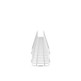 Panduit PWB4X4WH | Wire Basket 4" H x 4" W, White Powdered Coated