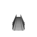 Panduit PWB4X6BL | Wire Basket 4" H x 6" W, Black Powdered Coated