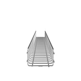 Panduit PWB4X6EZ | Wire Basket 4" H x 6" W, Electro Zinc