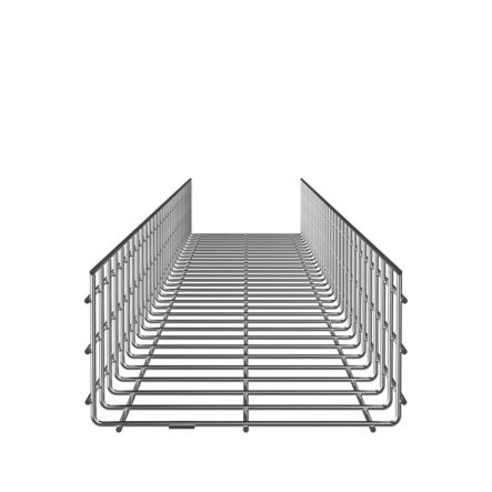 Panduit PWB6X12EZ | Wire Basket 6" H x 12" W, Electro Zinc