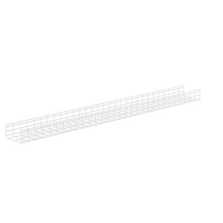 Panduit PWB6X12WH | Wire Basket 6" H x 12" W, White Powdered Coated