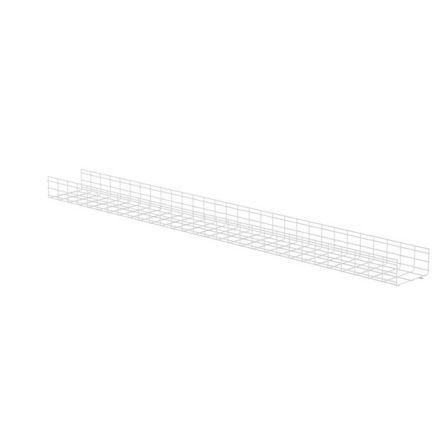 Panduit PWB6X12WH | Wire Basket 6" H x 12" W, White Powdered Coated