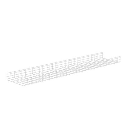 Panduit PWB6X24WH | Wire Basket 6" H x 24" W, White Powdered Coated