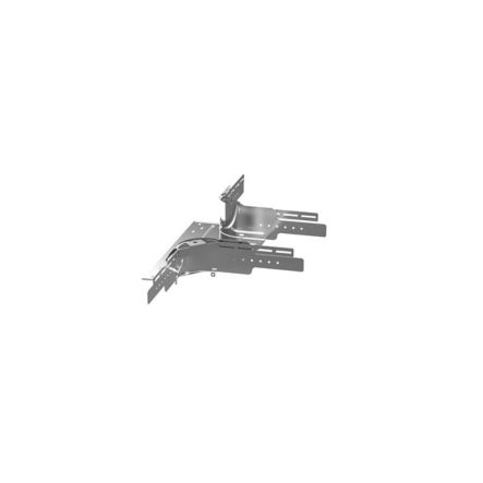 Panduit PWBPF6X6EZ | Formed Tee Fitting 6" H x 6" W, Electro Zinc