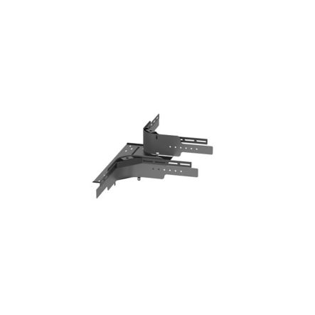 Panduit PWBPF6X8BL | Formed Tee Fitting 6" H x 8" W, Black