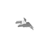 Panduit PWBPF6X8EZ | Formed Tee Fitting 6" H x 8" W, Electro Zinc
