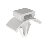 Panduit PWMS-H25-C Winged Push Barb Cable Tie Mount, pack of 100