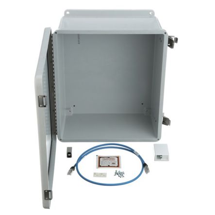 Panduit PZNWE14 | Wireless Access Point Enclosure, 14" X 12" (356Mm X 305Mm), Nema 4X, Gray