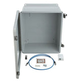 Panduit PZNWE14 | Wireless Access Point Enclosure, 14" X 12" (356Mm X 305Mm), Nema 4X, Gray