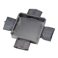 Panduit PZRFE4U | Zncblng Raisedfloorencl 4" Hi Ea