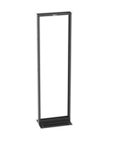 Panduit R2P | 2-Post Rack, 45RU, #12-24 Threaded E-Rails, Aluminum, Black