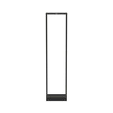 Panduit R2P6S | 2-Post Rack, 45Ru, 6 In. Deep, #12-24 Threaded E-Rails, Steel, Black